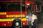 Kellerbrand in Mehrfamilienhaus