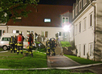Nächtliches Feuer im Behindertenwohnheim