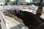 Wasserrohrbruch überflutet Souterrainwohnung
