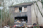 Gerümpelbrand im Sölderholz