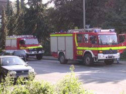 Feuer im Erdgeschoß