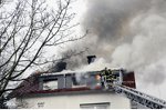 Dachstuhlbrand in Eving