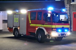 Kabelbrand in einer Küche