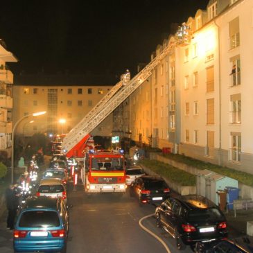 Wohnungsbrand in der Robert-Koch-Straße