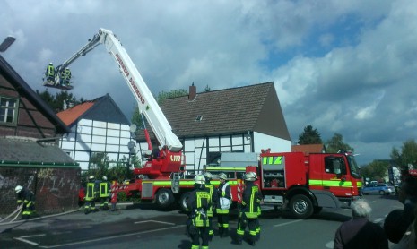 Feuer in Wickede
