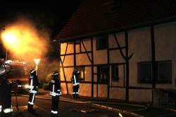 Küchenbrand in einer Wohnung