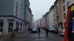 Feuer im Erdgeschoss