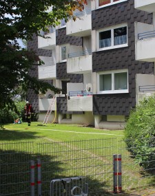 Feuer in einer Wohnung