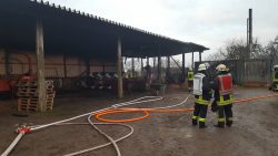 Feuer im Gebäude