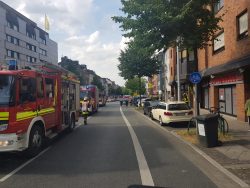 Rauch aus Tiefgarage