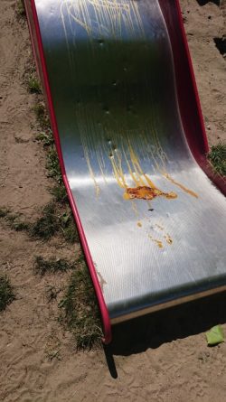 Unbekannte Flüssigkeit