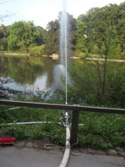 Teichbewässerung