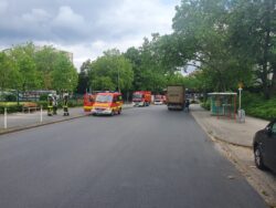 Rauchentwicklung in einer Maschinenhalle