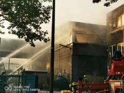 Feuerschein Lagerhalle