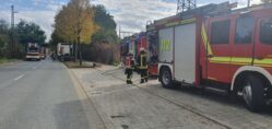 Feuer auf einem Balkon 3.OG