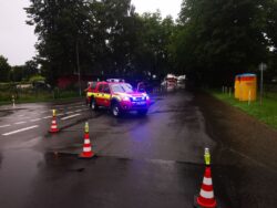 Unklare Rauchentwicklung in einem Silo